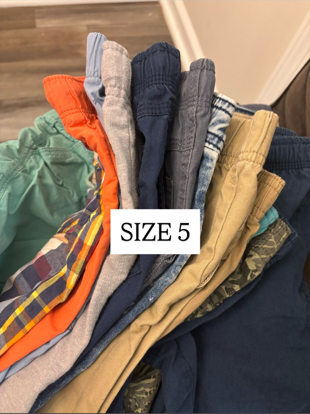 Kids Size 5 Mixed-Color Bottoms Pack - Assorted Colors